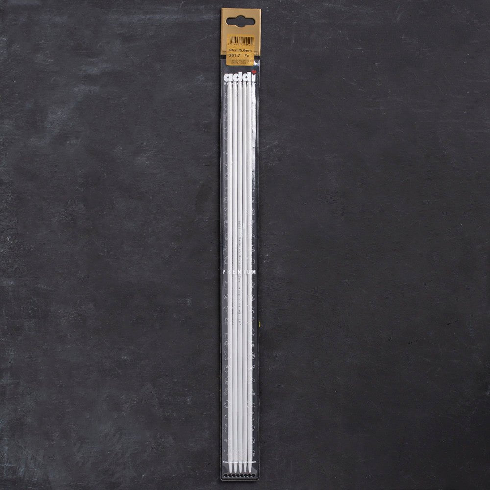 Addi 5mm 40cm 5'li Çorap Şişi - 201-7 - Hobium